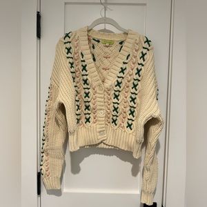 Knit cardigan